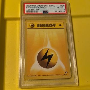 Pokémon Gym Challenge lightning energy